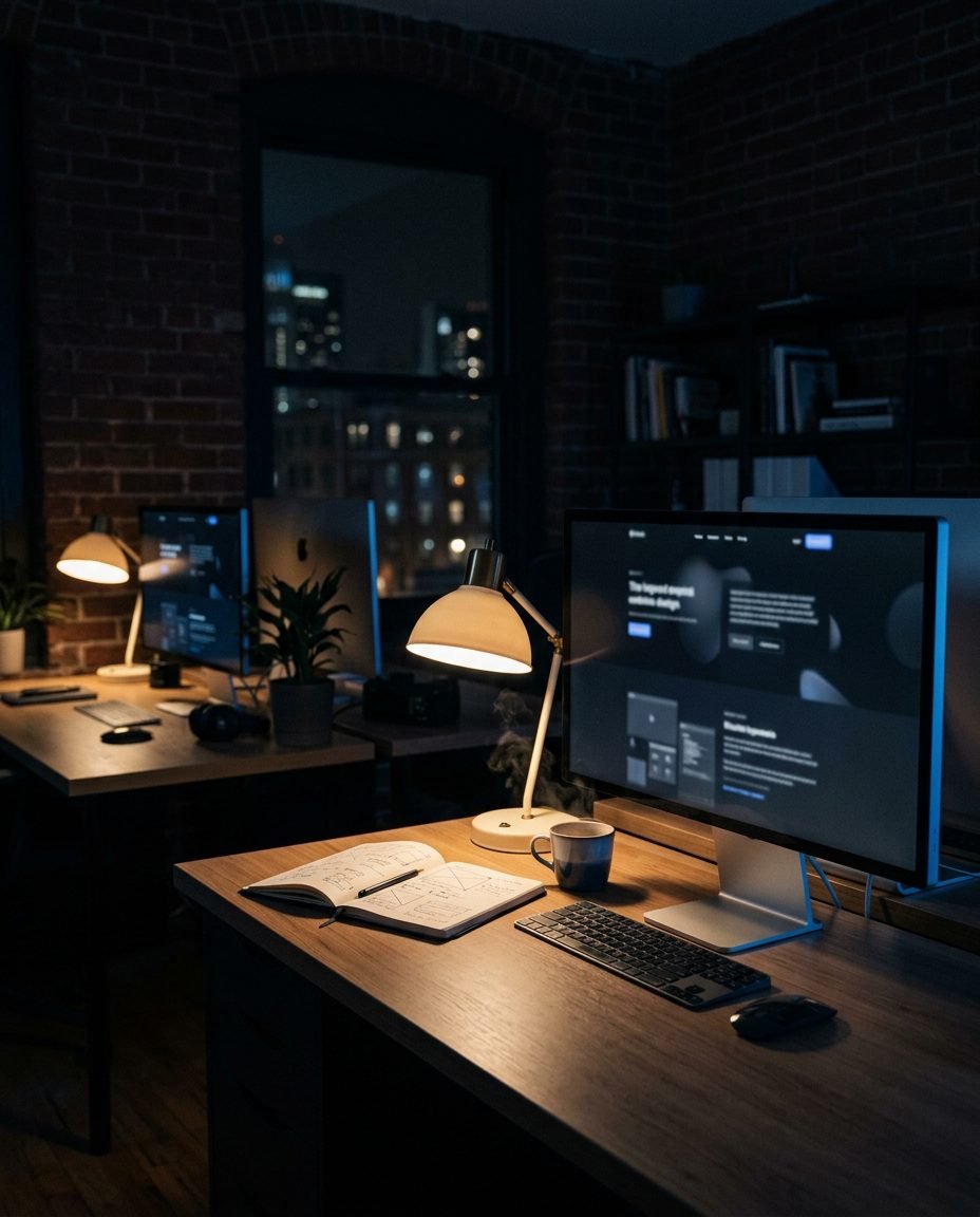 Le studio Sillage — bureaux de nuit